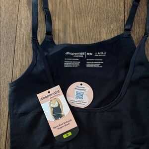 Shapermint Essentials Open Bust Bodysuit Shaper Short